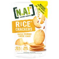 Nature Addicts Cheese Rice Crackers